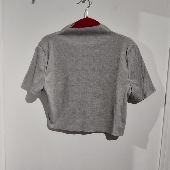 Shein gray turtleneck - Picture 3 of 5